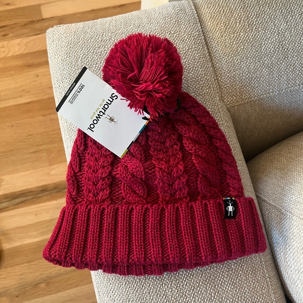 Smartwool Women’s Knit Beanie in Red